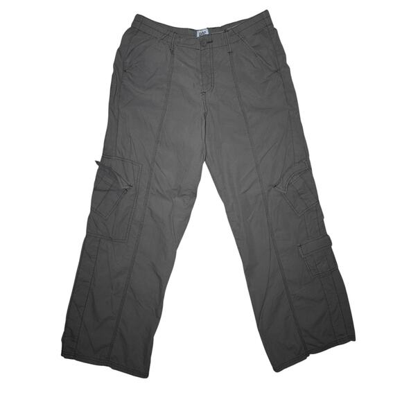 BDG Urban Outfitters Y2K Cargo Pants Gray Men’s Size Large Streetwear Utility - Picture 1 of 8